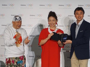 浜口京子にアニマル浜口が「いい男性は見つかったのか？」Galaxy、リオオリンピックモデルを発売 画像