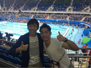 【リオ2016】元フィギュア・高橋大輔＆織田信成、夏季五輪取材中「会ったよ！」 画像