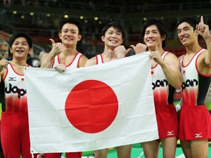 【リオ2016】体操男子・日本が金メダル獲得！…白井健三「夢みたい」 画像