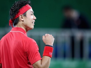 【リオ2016】錦織圭が準決勝進出、マッチポイント跳ね返しモンフィスを下す 画像