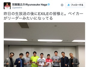 リオ2016柔道メダリストとEXILEが集結…ベイカー茉秋がリーダーに見えると話題に 画像