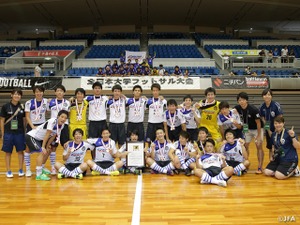 全日本大学フットサル大会、順天堂大学ガジルが3回目の優勝 画像