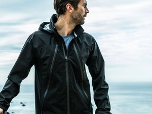 きれいめサイクルジャケット、日本製ストレッチナイロンシェル採用 画像