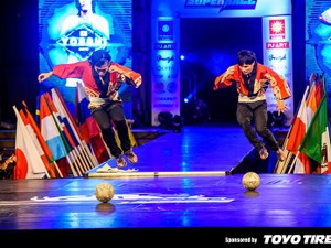 フリースタイルフットボール世界大会、日本人チームが2年連続でトップ3獲得 画像