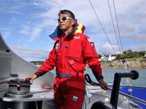 ヘリーハンセン、単独・無寄港・無補給ヨットレースに挑戦する白石康次郎のウエアをサポート 画像