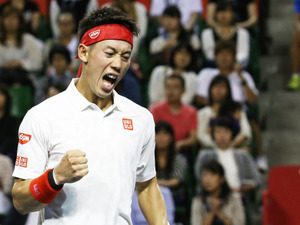 錦織圭、逆転でジャパン・オープン初戦突破 画像