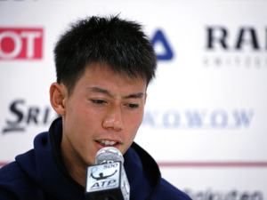 錦織圭が途中棄権、好調から一転「急に痛みが」 画像