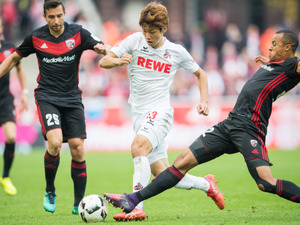 ケルン・大迫勇也が2得点に絡む活躍「満足せずに積み重ねていきたい」 画像