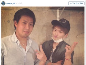 西武・牧田和久、マジシャンYOSHIと再会「マジックが凄すぎ…」 画像