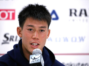 錦織圭が復帰戦で勝利、スイス・インドアでストレート勝ち 画像