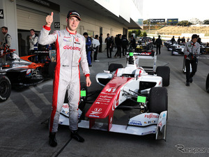 来季F1昇格のバンドーン、最終レース優勝でスーパーフォーミュラ卒業「いい一年だった」 画像