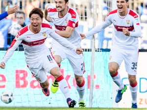 シュツットガルト・浅野拓磨、欧州初ゴール「やっぱりゴールはいいですね！」 画像