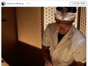 浦和レッズ・槙野智章、1日限定の寿司屋をオープン？「ヘイ、いらっしゃい！」 画像