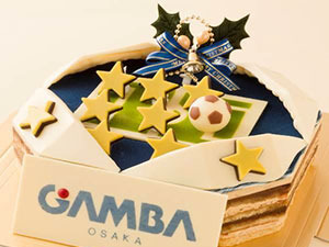 ガンバ大阪スタジアム型クリスマスケーキ、予約受け付けスタート 画像