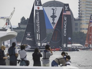 アメリカズカップ、ヤマハ発動機がソフトバンク・チーム・ジャパンを支援「世界との違いを見せ付けられた」 画像