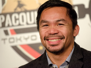 世界6階級制覇のパッキャオ、日本の若手ボクサーにアドバイス 画像