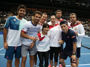 錦織圭の活躍でジャパン・ウォリアーズ初勝利…コカ・コーラ IPTL 画像