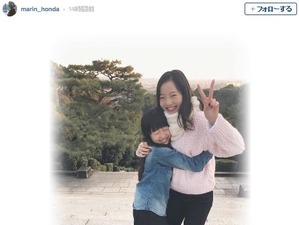 フィギュア・本田真凛、妹の望結をねぎらう「紅白お疲れ様」 画像