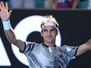 フェデラーがストレート勝ち、全豪オープン18年連続3回戦進出 画像