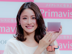 石原さとみ「好きなメイクで、堂々といられる自分を見つけて」…ソフィーナ プリマヴィスタ新CM発表会 画像
