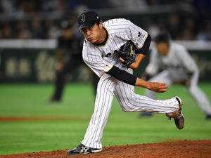 阪神・藤浪晋太郎、DeNAとの練習試合で2回をピシャリ…WBCへ向けて順調 画像