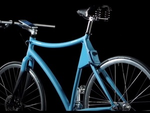 サムスン、スマホ連動した自転車「Samsung Smart Bike」 画像