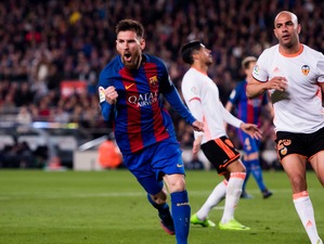 バルセロナがバレンシアに勝利、メッシ2発でレアルとの差を維持 画像