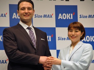 元大関琴欧洲・鳴戸親方も絶賛！...大きなサイズの専門店 AOKI『Size MAX』 画像