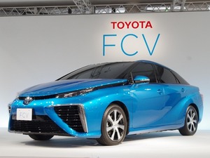 【モビリティ】トヨタの燃料電池車は、700万円で2014年度内に発売 画像