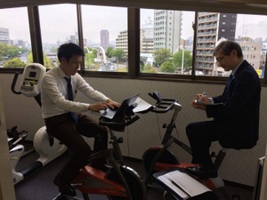 仕事をしながら運動できるフィットネスクラブ「TASFITNESS」5/8オープン 画像