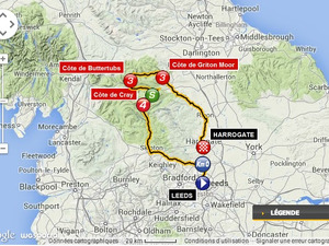 【ツール・ド・フランス14】第1ステージはイギリス・リーズからハロゲート190.5km 画像