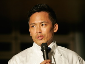 柔道・野村忠宏、ボクシングの村田諒太と2ショット「絶対世界チャンピオンになってほしい」 画像