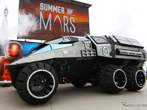NASA、火星探査車のコンセプトモデルを披露! 画像