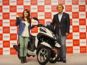 【モビリティ】ヤマハ、三輪ATバイク トリシティは35万6400円 画像