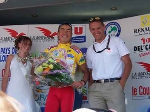 LES BOUCLES DE LA MAYENNE 第2ステージ、福島康司がリーダージャージを獲得！ 画像
