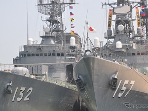 【大洗 海の月間】護衛艦「さわぎり」「あさゆき」を一般公開…ガルパンのイベントも 画像