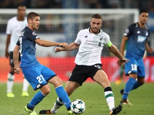 第1戦先勝のリバプール、CL本戦進出に向けホッフェンハイムを迎え撃つ 画像