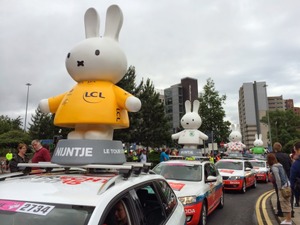 【ツール・ド・フランス14】キャラバンカーにミッフィーが登場！ 画像
