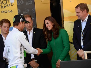 【ツール・ド・フランス14】英国王室が登場して最高レベルの歓迎 画像