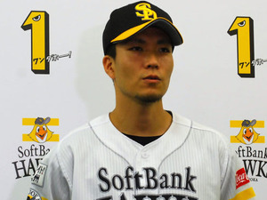 最高勝率のソフトバンク・千賀滉大、野手に感謝「タイトルが手元に急にきた」 画像