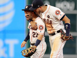 【MLBプレーオフ】「やっとヒットを打てた」“小さな巨人”アルトゥーベ復活でアストロズ逆王手 画像