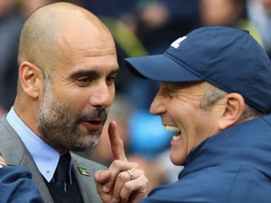 グアルディオラ「あの監督とうまい赤ワインをまた呑みたい」 画像