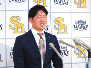 ソフトバンク・石川柊太、球団史上最高500%アップ！使い道は「ももクロのDVDを…」 画像
