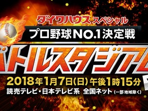 1/7放送「プロ野球No.1決定戦！バトルスタジアム」のVR予告動画が公開 画像