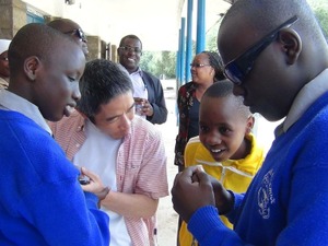 ケニアの視覚障害の子どもにクライミングプログラムを提供…モンキーマジック 画像