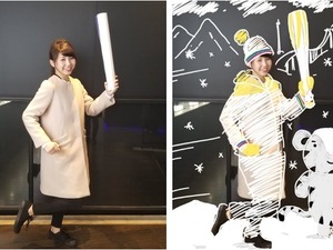 聖火リレーのランナーになれるフォトスポット登場！「Galaxy Showcase」開催 画像