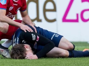 【動画】20歳の若手を襲った辛すぎる悲劇…着地で足首が崩壊 画像