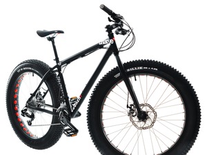 極太タイヤのMTBなら砂浜や雪道でも走れる 画像