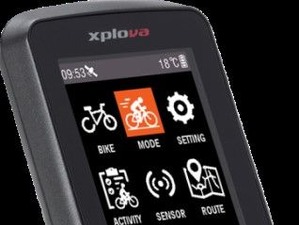 大容量ストレージのGPSサイクルコンピュータ「X3」発売 画像
