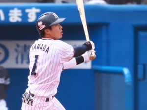 ヤクルト・山田哲人が2盗塁でリーグトップの7盗塁「初球からいこうと決めていた」 画像